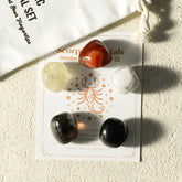 12 Zodiac Crystal Set – Healing & Birthstone Bracelets for All Signs - Auratract